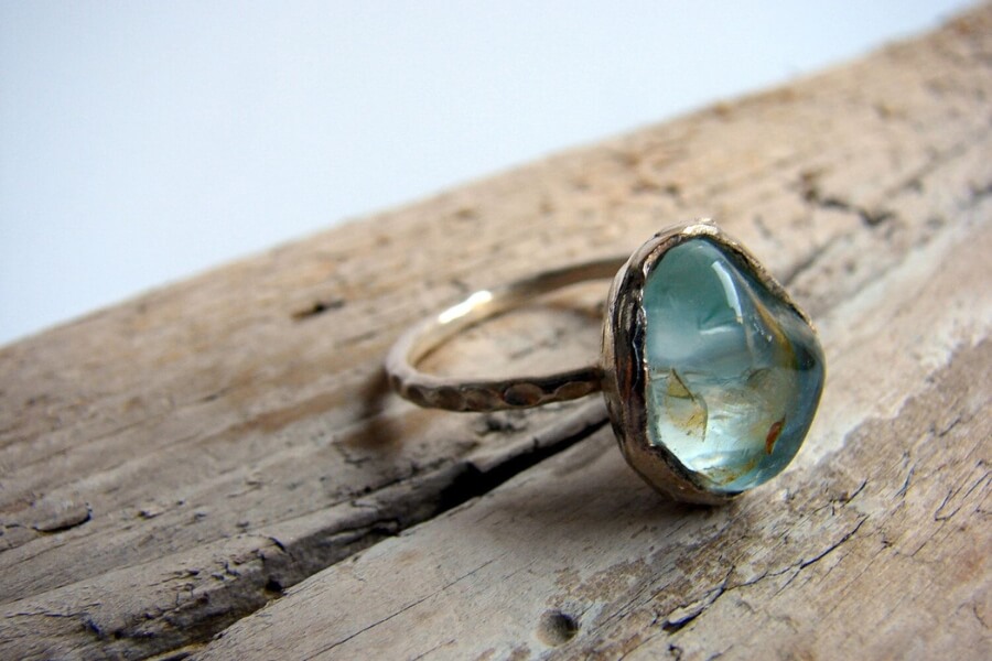 Nhẫn Aquamarine có tác dụng tốt đối với sức khoẻ