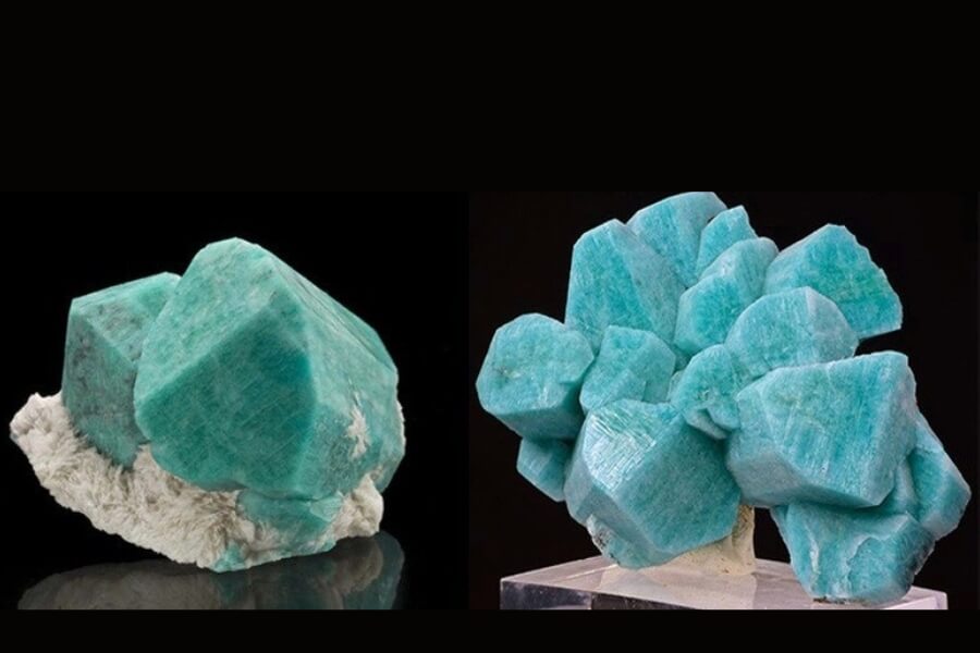 Amazonite đã được sử dụng trong nền văn minh Ai Cập cổ đại