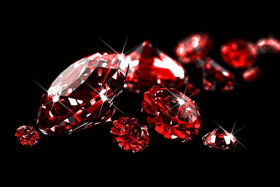 Sắc đỏ đặc trưng, quyến rũ của đá Ruby