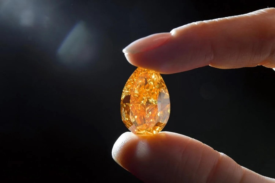 Orange Diamond viên kim cương lửa quý hiếm bậc nhất thế giới